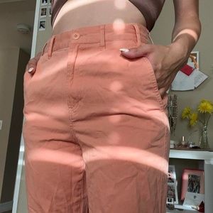 Peach Obey Cargo Pants